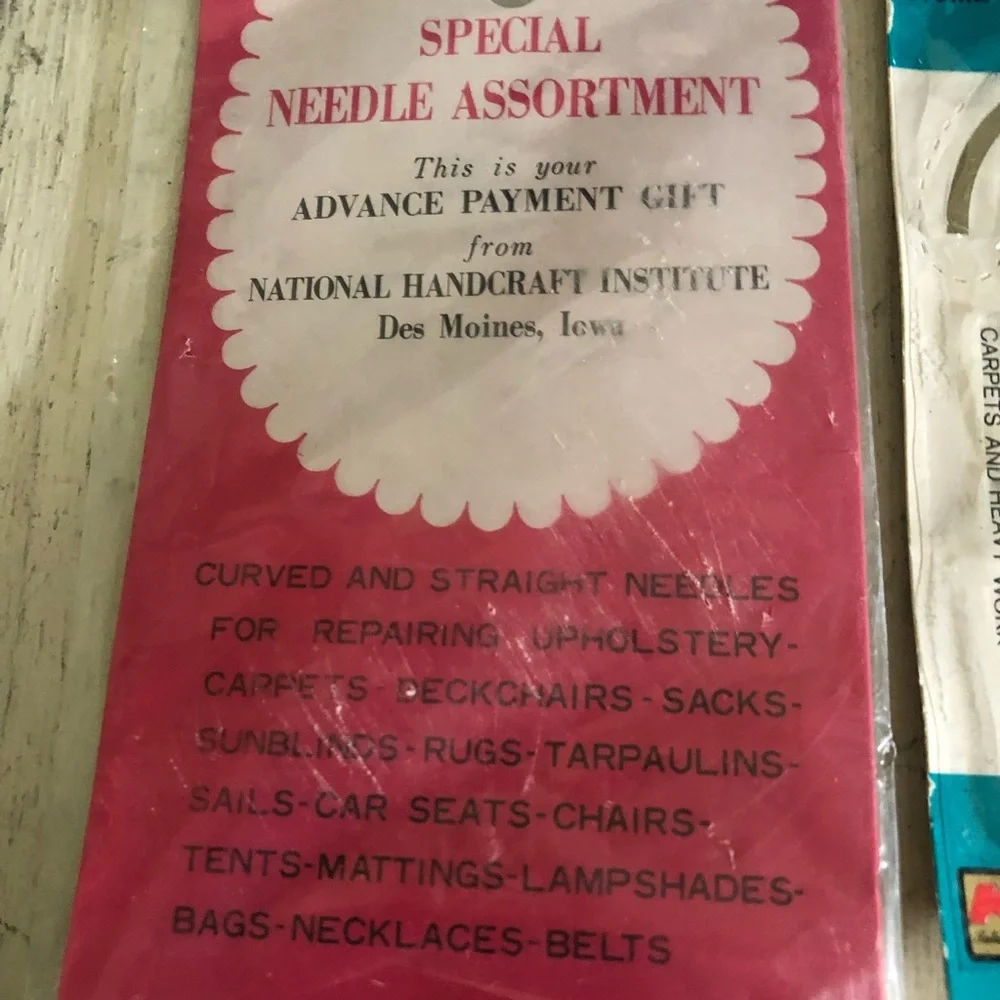 Vintage Sewing Needles Assortment